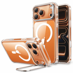 ESR für iPhone 17 Pro Max Hülle, Kamerasteuerung, kompatibel mit MagSafe, Militärnorm Schutzhülle, integrierter Versteck Ständer Handy Case, Kratzfeste Rückseite, Classic Serie, Klar iPhone 17 Pro Max A-Klar+Kamerasteuerung Angebot bei HelloDeals