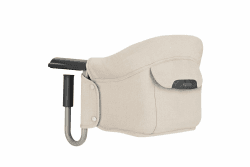 Inglesina Fast, Klappbarer Tischsitz, Beige (Desert Beige), Leicht zu Transportieren, Waschbar, Sichere Befestigung, Bis 15 kg, 35 x 27 x 42 cm Angebot bei HelloDeals