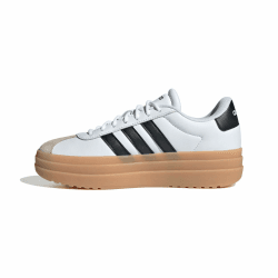 adidas Women's VL Court Bold Schuh 37 1/3 EU Ftwr White Core Black Wonder Beige Angebot bei HelloDeals