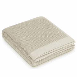 s.Oliver Saunahandtuch 080x200-100% Baumwolle, weich & saugstark, Badetuch beige Beige 080 x 200 cm Angebot bei HelloDeals