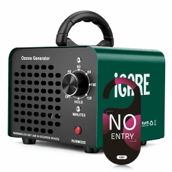 Ozongenerator 30000mg/h, Ozonisator Industrieller Ozongerät O3 Ozon Luftreiniger mit 120 Min Timer für 300㎡ Geruchskiller Geruchsneutralisierer für Auto Garagen Wohnung Hotels Küche Haustiere Gerüche Klein Angebot bei HelloDeals