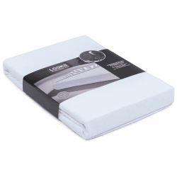 LOOKS by Wolfgang Joop Premium Spannbettlaken 90x200-100x200 cm - Interlock 100% Baumwolle, dick, weich & angenehm, 180 g/m², Matratzenhöhe bis 25 cm, Spannbettuch weiß Weiß 90x100 - 100x200 cm Angebot bei HelloDeals