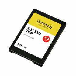 Intenso Interne 2,5" SSD SATA III Top, 256 GB, 550 MB/Sekunden, Schwarz Angebot bei HelloDeals