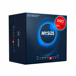 MY.SIZE PRO ELITE Kondome, Größe 5, 60 mm, XL, 80 Stück – Extra reines Vytex-Latex, leicht zu öffnen 60mm 80 stück (1er Pack) Angebot bei HelloDeals