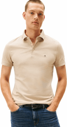 Tommy Hilfiger Herren Poloshirt Kurzarm 1985 Slim Slim Fit S Khaki (Sandalwood) Angebot bei HelloDeals