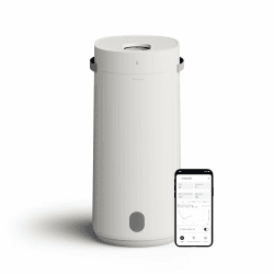 Blueair 2-in-1 Reinigen + Befeuchten: Luftreiniger und Luftbefeuchter mit HEPASilent und 360° InvisibleMist Technologie, Top Pour - deckt 79 m² in 30 Minuten ab - Perfekt ausgewogene Luft, ein Produkt Angebot bei HelloDeals