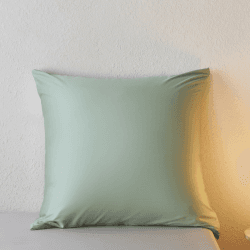 Kissenbezug 80x80, Hellgrün, 100% Ägyptische Baumwolle 400TC Mako Satin, mit Reißverschluss, Seidigglatt, Kühlend, Anti-Pilling, Öko-Tex 80 x 80 cm Mint Green 1 Angebot bei HelloDeals