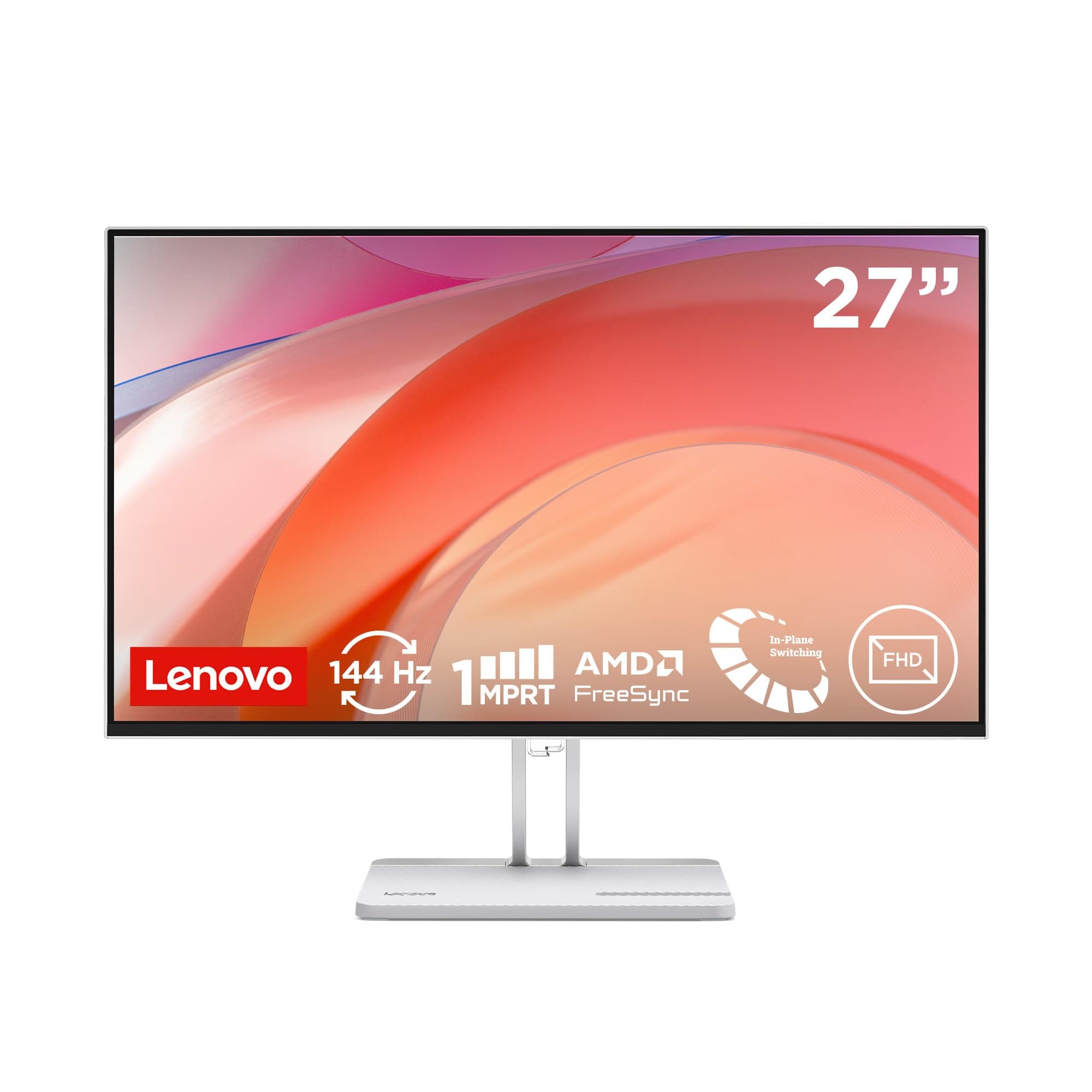 Lenovo L27-4C | 27" Full HD WLED Monitor | 1920x1080 | 16:9 | 144Hz | 1ms Reaktionszeit | HDMI | VGA | Audio 3.5mm | 4-seitig-Panel | TÜV Augenschutz | AMD FreeSync | grau | 3.9 kg L27-4C 27" | FHD 100Hz| No USB-C Charging Angebot bei HelloDeals