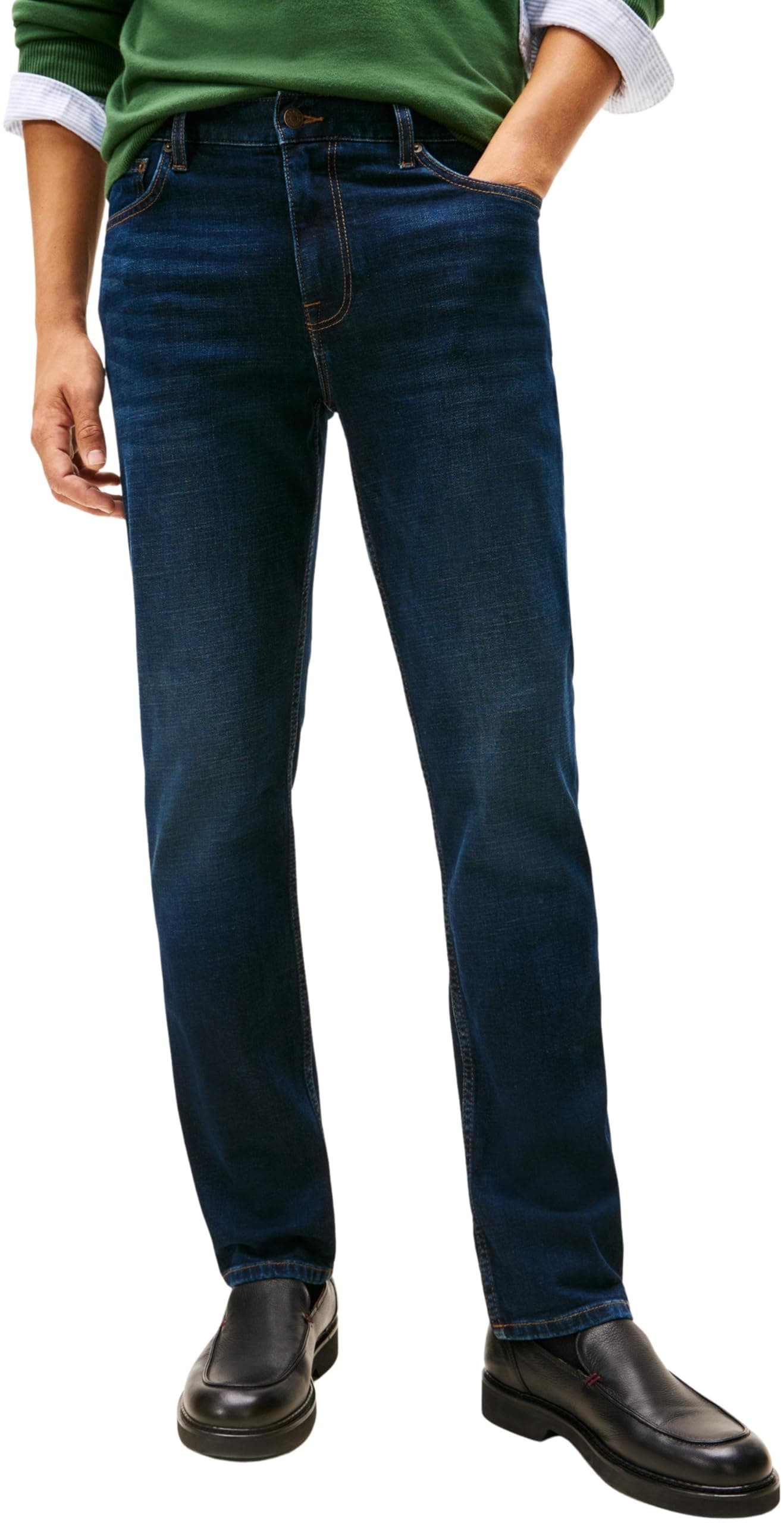 Tommy Hilfiger Herren Gerade 29W / 32L Denim (Jasper Indigo) Angebot bei HelloDeals