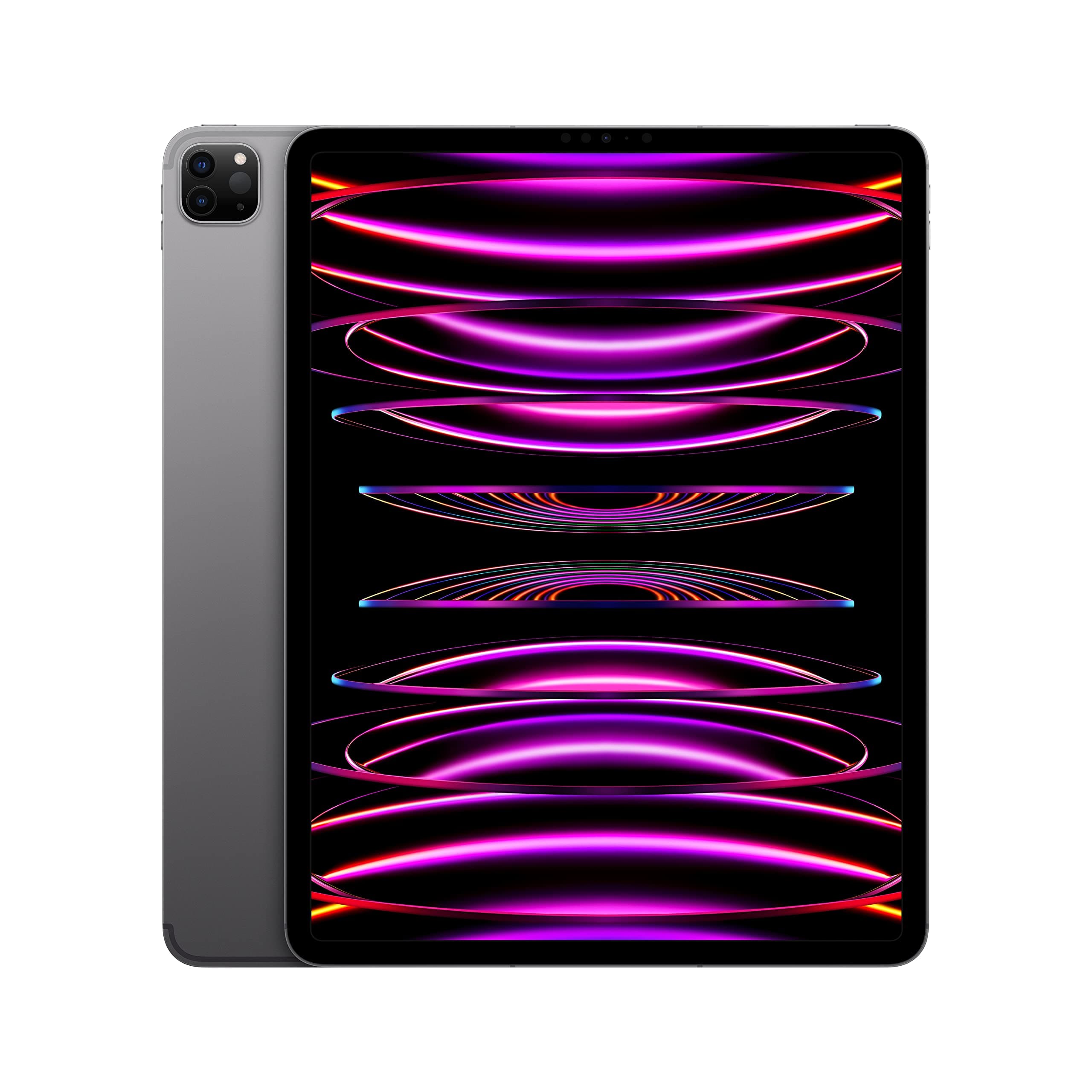 2022 Apple iPad Pro (12.9 Zoll, Wi-Fi + Cellular, 128GB) - Space Grau (Generalüberholt) Wi-Fi + Cellular 128 GB Space Grau Angebot bei HelloDeals