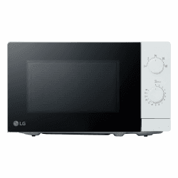 LG MS2082H Solo-Mikrowelle (20 L, 700 W) mit einfacher Bedienung (5 Leistungsstufen, Doppel-Drehregler, LED-Beleuchtung), Weiß 700 W 20 Weiß Angebot bei HelloDeals