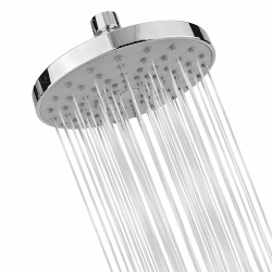 15cm Runde Regendusche – Markcco runde Hochdruckdusche aus ABS-Material – komfortables Duscherlebnis, auch wenn der Wasserdruck niedrig ist, kann an der Wand oder Decke installiert werden 15 cm Rund Abs Angebot bei HelloDeals