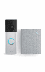 Ring Battery Video Doorbell Plus (neueste Gen.) + Chime (3. Gen.) | Retinal 2K, optimierter Zoom (bis zu 6x) | Schnellwechsel-Akkupack | 30 Tage Gratiszeitraum für Ring-Abonnement Angebot bei HelloDeals