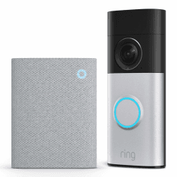 Ring Videotürklingel Plus Kabel, neueste Gen. (Wired Video Doorbell Plus) mit Netzstecker + Chime (3. Gen.) | Videotürklingel-Kamera | Retinal 2K | 30 Tage Gratiszeitraum für Ring-Abonnement Angebot bei HelloDeals