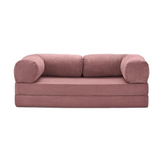 Gedikum Luxuriöses Dreisitzer-Sofa aus Samt – Stilvoll, bequem und langlebig verstellbar Rose Angebot bei HelloDeals