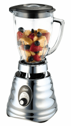 OSTER Classic Standmixer und Mixer für Smoothies, 3 Geschwindigkeitsstufen, 600 W, 1,25 l Glasbecher, Edelstahlklingen [OBL245X], 1 Stück Angebot bei HelloDeals
