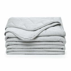 Elegear Kühldecke leichte Sommerdecke, 2 in1 doppelseitige Bettdecke mit Japanische Arc-Chill Q-Max>0,5 Kühlfasern für Besseren Schlaf, Antiallergie und Atmungsaktive kühle Steppdecke 150x200cm Grau Grau 150 x 200 cm Angebot bei HelloDeals