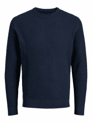 JACK & JONES Herren Jprblareagan Knit Crew Neck Jprblareagan Knit Crew Neck (1er Pack) XL Dark Navy Angebot bei HelloDeals