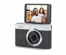 Kodak Pixpro C1 – Digitalkamera, ultrakompakt, 13 MP BSI CMOS, 4-facher Zoom, 6,1 cm (2,8 Zoll) LCD-Display, LED-Blitz, integrierter Akku – Schwarz Angebot bei HelloDeals