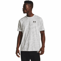Under Armour Herren Ua ABC Camo Ss T-Shirt S Weiß Angebot bei HelloDeals
