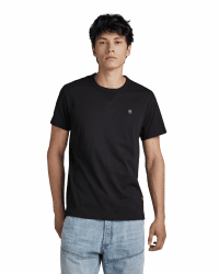 G-Star Herren Nifous T-Shirt XXL Schwarz (Dk Black D24449-336-6484) Angebot bei HelloDeals