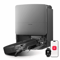 roborock Saros 20 Saugroboter mit Wischfunktion&angebbarem Wischmopp, AdaptiLift Chassis 3.0, 36,000 Pa Saugkraft, Autonomes StarSight System 2.0, DirTect-Technologie, Brandneues RockDock Schwarz Angebot bei HelloDeals