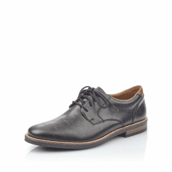 Rieker Herren Businessschuhe 13500, Männer Schnürschuhe 41 EU Schwarz 00 Angebot bei HelloDeals