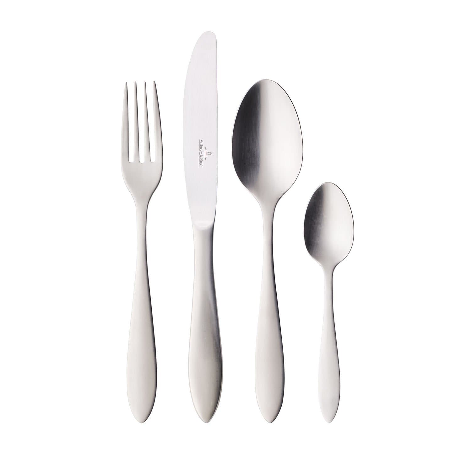 Villeroy und Boch Arthur Tafelbesteck für bis zu 6 Personen, 24-teilig, Edelstahl Angebot bei HelloDeals