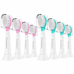 Trustnice Compact Mini Ersatzbürsten für Philips Sonicare kids Bürstenköpfe – Kompatibel mit Philips Sonicare Kinder Zahnbürste Snap-on,ab 3-7 Jahre, 8er Pack 3-7 Jahre 1 stück (8er Pack) Angebot bei HelloDeals