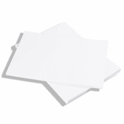 Tonpapier Weiß, 200g/m² Tonkarton, Dickes Papier A4 Zum Drucken, Weiß 75 Blatt Angebot bei HelloDeals