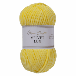 Utopia Crafts Velvet Lux Chenille Super Soft Chunky Yarn for Knitting and Crochet, 100g - 110m, Sun Yellow Angebot bei HelloDeals