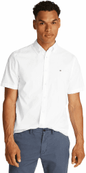 Tommy Hilfiger Herren Hemd Freizeithemd L White (Optic White) Angebot bei HelloDeals