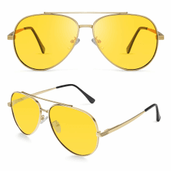 ANYLUV nachtbrille zum autofahren nachtfahrbrille herren nachtsichtbrille für autofahrer sonnenbrille herren polarisiert Angebot bei HelloDeals
