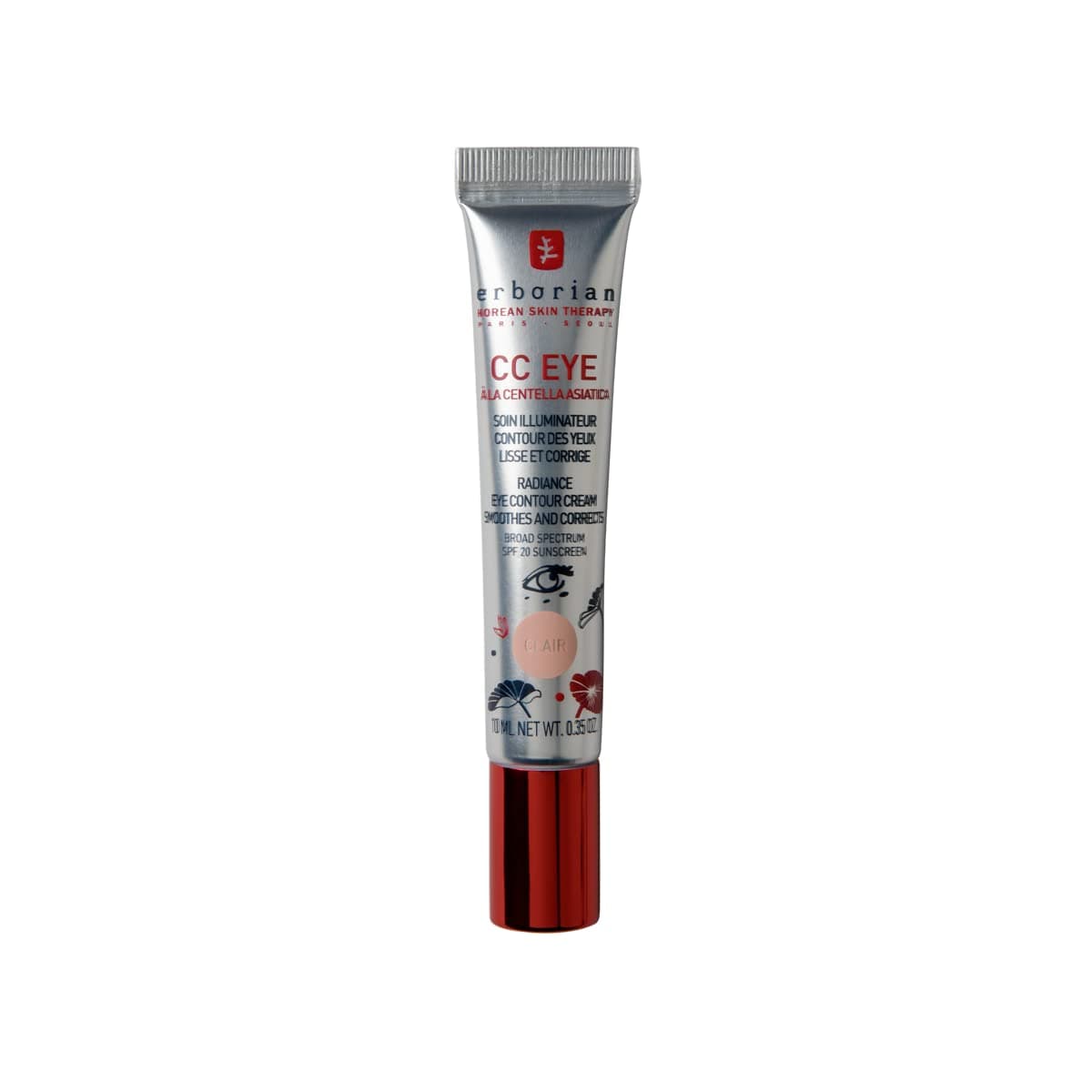 Erborian - CC Augencreme Gold mit Centella Asiatica - Aufhellende und getönte Augenkonturkorrektur CC Eye Light Angebot bei HelloDeals