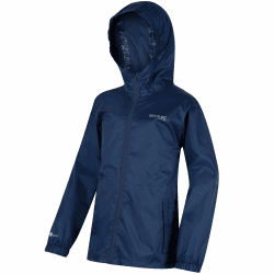 Regatta-Kinderjacke Kid Pack It Iii, wasserdichte Shell-Jacke 140 Midnight Angebot bei HelloDeals