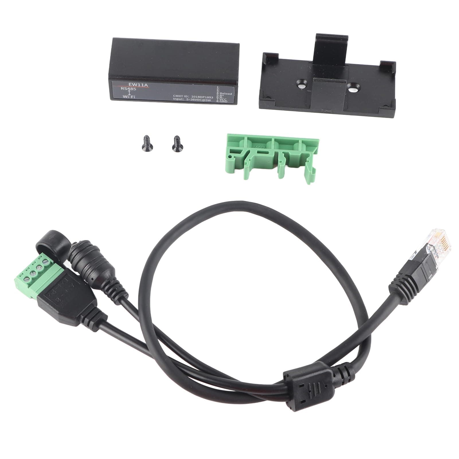 Serielles Geräteserver mit WLAN, RJ45-Schnittstelle, Kabelloses Kommunikationsmodul für IoT-Verbindungen, Industrielle Netzwerkbrücke Angebot bei HelloDeals