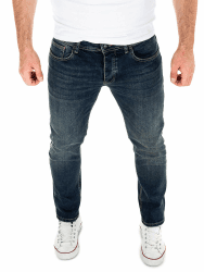 WOTEGA Herren Jeans Alistar Slim Fit 38W / 36L Blau (Total Eclipse 194010) Angebot bei HelloDeals