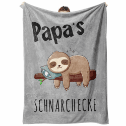 Niyewsor Vatertagsgeschenk für Papa, Flanelldecke Papa Geschenk Geburtstag von Tochter Sohn, Geburtstagsgeschenk für Papa, Bester Papa Geschenke für Weihnachten (Grau,157 * 132cm) Angebot bei HelloDeals