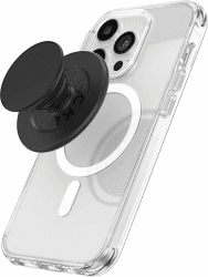 PopSockets Handy-Grip für MagSafe, Magnetischer Halter, Handyständer, Black - Black MagSafe Black Angebot bei HelloDeals
