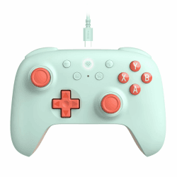 8Bitdo Ultimate 2C Wired Controller for Windows PC and Android, with 1000Hz Polling Rate, Hall Effect Joysticks and Hall Triggers, and Remappable L4/R4 Bumpers (Mint) Angebot bei HelloDeals