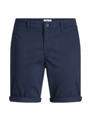 JACK & JONES Male Chino Shorts Regular Fit Chino Shorts M Navy Blazer Angebot bei HelloDeals
