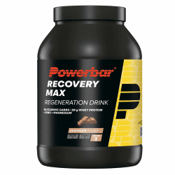Powerbar - Recovery Max - Chocolate - 1144g - Regenerations Whey Drink mit Kohlenhydraten, Magnesium&Zink Schokolade 1.144 kg (1er Pack) Angebot bei HelloDeals