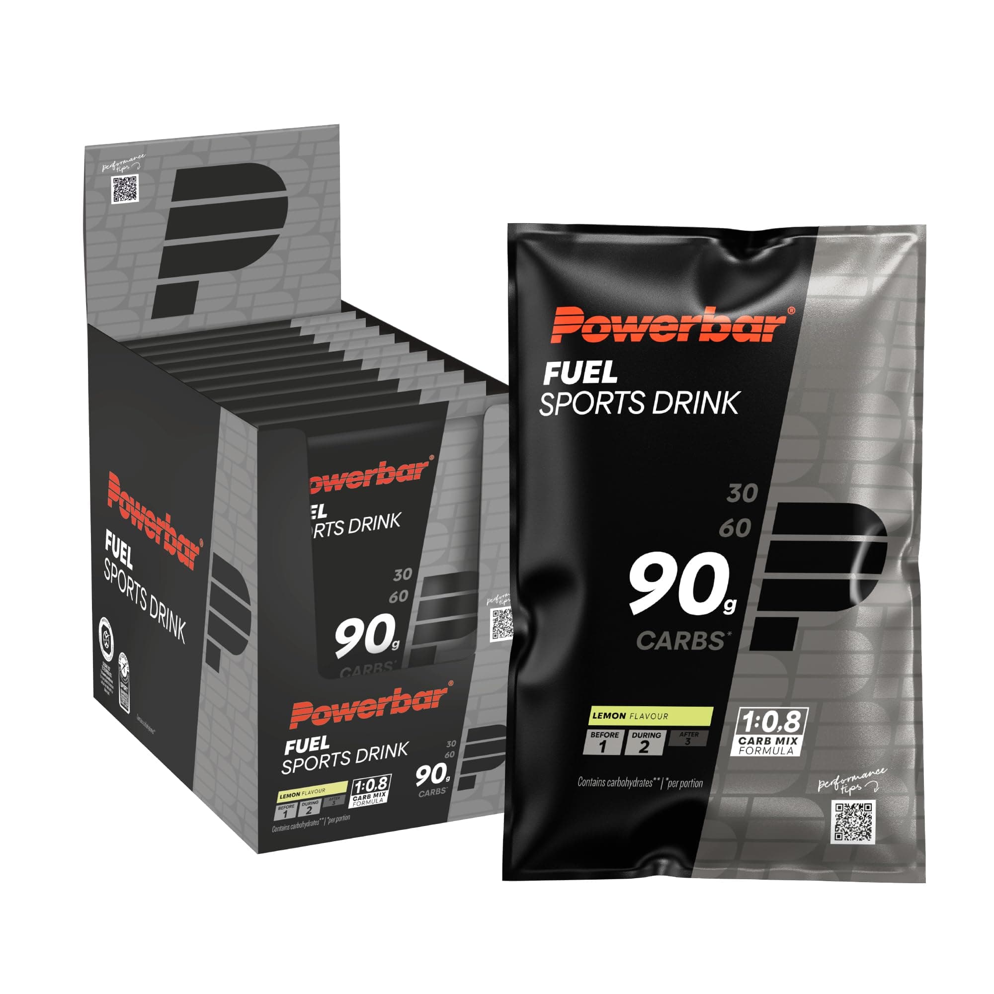 Powerbar - Black Line - Fuel 90 - Lemon - 10x94g - High Carb Sports Drink Angebot bei HelloDeals
