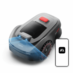 MOVA ViAX 250 Mähroboter Ohne Begrenzungskabel, Empf. 250m², KI-gestützte Kartierung, U-förmige Bahnen, Hindernisvermeidung Dual-Vision, Besserer Kantenschnitt, Für Komplexe Gelände, Appsteuerung Angebot bei HelloDeals