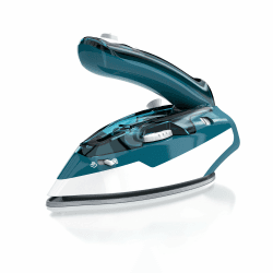 MyBeo - Reisebügeleisen 1100W - Dual-Voltage 110/230 Volt – mini Bügeleisen mit antihaft Bügelsohle – 3 Stufen einstellbar, faltbares Reise Bügeleisen - klein und leicht Angebot bei HelloDeals