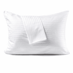 FAUNNA Kissenbezüge 50x70 cm, 2er Set – 100% Baumwolle, atmungsaktiv und geräuschlos, mit verdecktem Reißverschluss, Oeko-TEX zertifizierte Bett-Kissenbezüge 50 x 70 2 Angebot bei HelloDeals