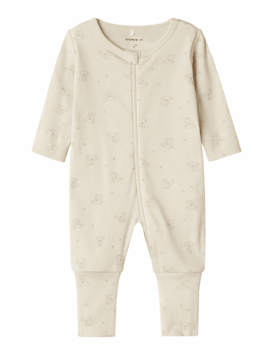 NAME IT Unisex Baby Nbnnightsuit Zip Ff Rainy Koala Noos Schlafanzug (1er Pack) 56 Rainy Day Angebot bei HelloDeals