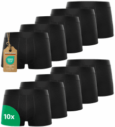 Kemes Boxershorts Herren Baumwolle 10er Pack Ohne kratzenden Zettel Unterhosen Männer Unterwäsche(Gr. S - 4XL) XXL Schwarz Angebot bei HelloDeals