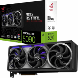 ASUS ROG Astral GeForce RTX 5090 32GB GDDR7 OC Edition Gaming Grafikkarte (Nvidia DLSS 4, Vier Lüfter, 3.8-Slot-Design, PCIe 5.0, 2X HDMI 2.1b, 3X DisplayPort 2.1a) OC Edition ROG Astral RTX 5090 Angebot bei HelloDeals
