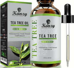 Kanzy Teebaumöl Naturrein 60ml mit Pipette Kaltgepresst Tea Tree Oil für Körper, Gesicht, Haut, und Nagel Anti Pickel, Haaröl, Akne Öl, Acne Serum gegen Unreine Haut, Öle für Diffuser Teebaum 60 ml (1er Pack) Angebot bei HelloDeals